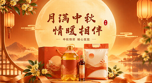月满中秋，情暖相伴
